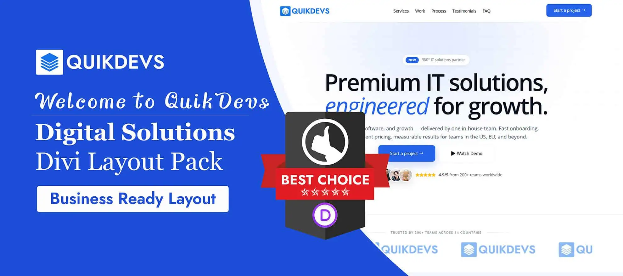 Quikdevs DIVI Layout